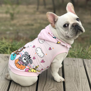 GMTPET 럭셔리 애완 동물 까마귀 봄 여름 새로운 캐주얼 스트레치 면 친환경 애완 동물 의류 공장 공급 업체 도매 - Product Image 1