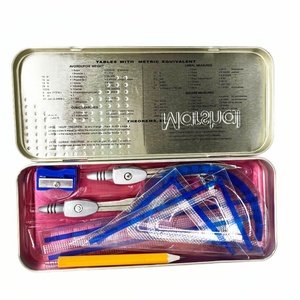 The Marshal Set of Metal Geometry Mathematical Instrument Box Compass Set for School Students - Product Image 6