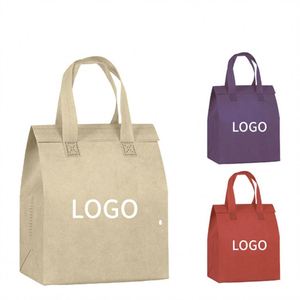 Disposable Nonwoven Aluminium Custom Insulated Bag Food Delivery Cooler Bag Custom Thermal Bags - Product Image 1