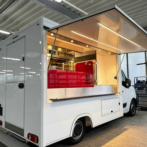 Nouveau camion de cuisine commercial entièrement équipé en acier galvanisé / Vente ambulante en extérieur - Product Image 1