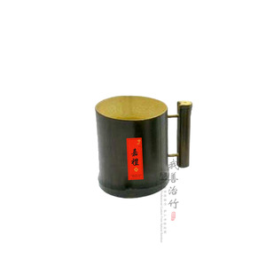 Bamboo Wine Pot With Lid And Handle For Wedding Gift Set LYT0036 - Product Image 4