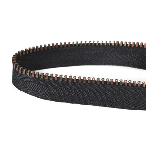 Chất Lượng Cao #3 Close-End Cremallera Tiêu Chuẩn Răng Kim Loại Dây Kéo Cho Quần Jean <span class=keywords><strong>3YG</strong></span> Kim Loại Dây Kéo - Product Image 6