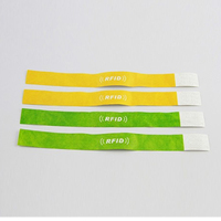 Bracelets en papier NFC jetables à usage unique, impression personnalisée, bracelet en papier NFC pour événements