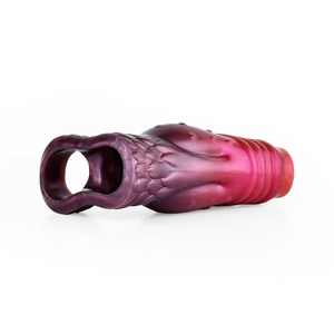NNXS Premium Original de Fábrica, Funda para Pene de Silicona de Fantasía, Condones Reutilizables con Partículas Abiertas, Juguetes Sexuales para Adultos - Product Image 3