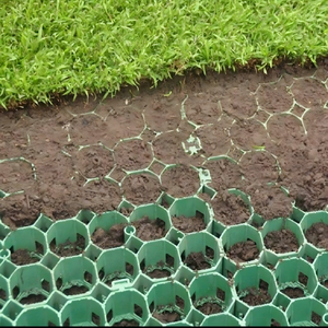 Dalles alvéolaires en plastique HDPE pour gazon, remplacement de l'asphalte et du <span class=keywords><strong>béton</strong></span> pour parkings, allées et voies de circulation, perméables, résistantes à la charge et anti-érosion - Product Image 4
