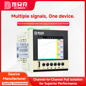 Đầu vào tương tự 4 kênh đầu ghi màu không cần giấy cách ly hoàn toàn thiết bị đa kênh cho nhiều dụng cụ nhiệt độ - Product Image 3