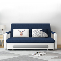 Sofá Cama Barato, Muebles Modernos para Sala de Estar, Sofá Esquinero Convertible en Cama, Sofá Cama Plegable de Tela