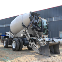 Powston Neuer Kleiner 6,5cbm Selbstladender Betonmischer-LKW mit Motorlager & Getriebe zum Verkauf
