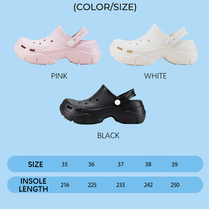 Claquettes sportives à plateforme à semelle épaisse pour femmes, sabots et <span class=keywords><strong>mules</strong></span>, chaussures médicales pour infirmières, sandales de plage rembourrées en EVA pour hommes - Product Image 3