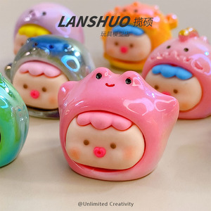 Figuras de Animales Marinos en 3D Lanshuo, Juego de Joyería DIY de Color Sólido Electrochapado, Modelo de Juguete Unisex - Product Image 2