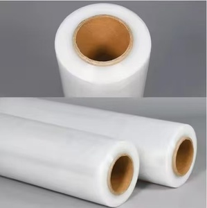 Rollo de envoltura elástica de película de liberación suave transparente de 18 \ "para rollo de envoltura de plástico móvil para envío de paletas-4 Paquetes - Product Image 4