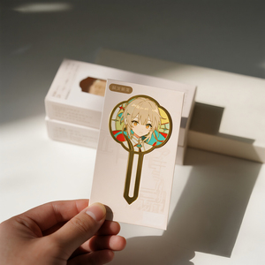 Charming Cute Anime Soft Enamel Page Tags with Metal Hook for Backpack Charms - Product Image 3