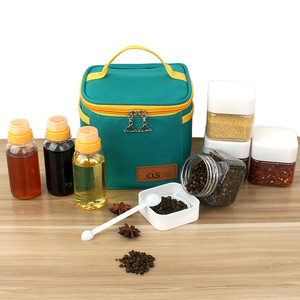 Cls Outdoor Spice Bottle Set 7 Piece Portable Seasoning Jars For <b>Camping</b> <b>Kitchen</b> Use - Product Image 1