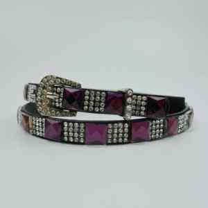 कस्टम थोक पु टोपी बेल्ट नई गैंडा पश्चिमी काउबॉय बेल्ट हैट बेल्ट हैट बेल्ट - Product Image 4