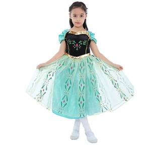 Nouveautés HP 2024 Costumes pour enfants Robes de princesse Elsa Anna Snow Belle pour filles - Product Image 4