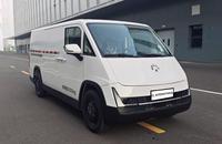 Camion à énergie nouvelle, Foton Kaven Lefu modèle 2025 édition Yuexing, camion électrique fermé à deux places, Aikete 50,23 kWh
