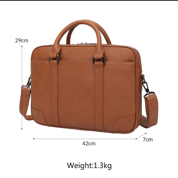 second geniun lether bag