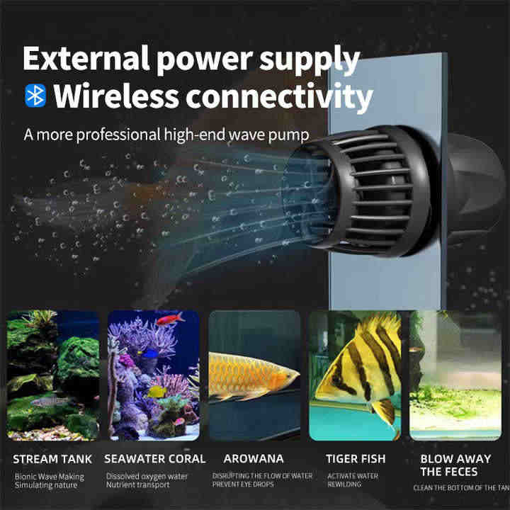 Jebao Jecod New Smart Bluetooth App Control Cordless DMP10/20/30/40