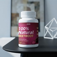 Offre Spéciale : Capsules de Betterave Riches en Nitrites pour Soutenir la Circulation Énergétique – Complément Santé en Gros, Marque Privée OEM/ODM