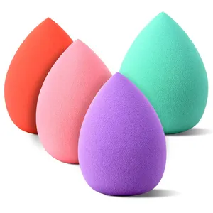 2024 Makeup Soft Sponge Daily New Women's Products China Red Multi-functional Makeup Blender Sponge Best High Quality