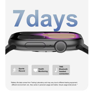 Montre connectée avec mode multi-exercices, surveillance de la fréquence cardiaque, assistant vocal, écran AMOLED de 2,04 pouces, IP68, boucle magnétique, stylo d'enregistrement - Product Image 3