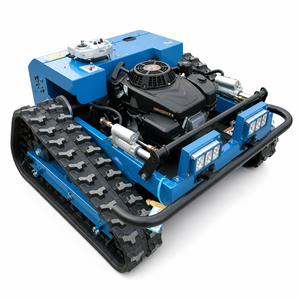 Tondeuse à gazon robotisée industrielle HT-550B avec batterie, tondeuse pour pentes, chenilles en caoutchouc, machines agricoles - Product Image 2