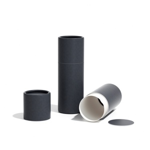 Cao Cấp Handmade Mực Đậu Nành Son Dưỡng Môi Ống Giấy Phân Hủy Sinh Học Nhỏ Màu Đen Giấy Kraft Khử Mùi Thanh Bao Bì Ống - Product Image 4