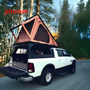 Waterproof, Durable, Automatic Aluminum Hard Truck Roof <b>Tent</b>, Suitable for Outdoor Easy-to-build Roof <b>Tents</b> - Product Image 1