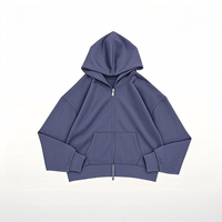 Automne et hiver nouveau DTG impression fermeture éclair à capuche Cardigan pull décontracté court Slim Fit haut veste femmes à capuche