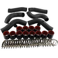 Kit de tuyauterie d'intercooler de turbocompresseur de course compatible avec Nissan GT-R R35 VR38DET VR38 09-15