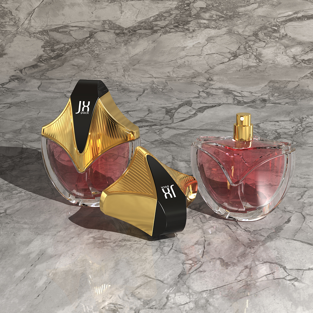 Set de botellas de perfume transparentes