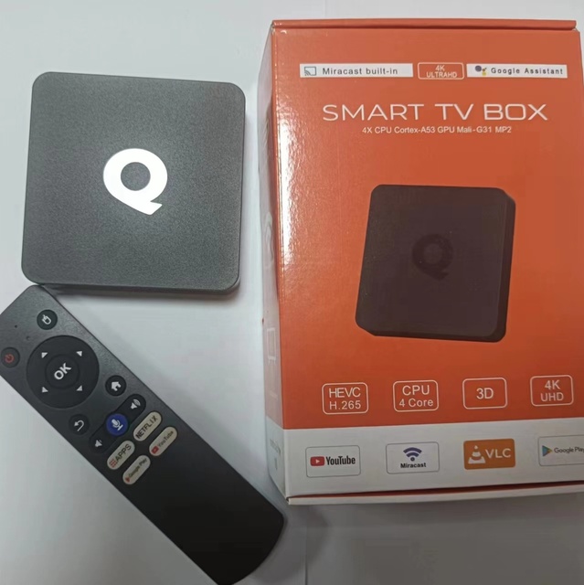 Factory Supply Q1 Android TV Box H313 Chip Dual Band WiFi 4K HD Streaming Box OEM ODM Customization BT Smart Set Top Box