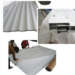 Porte de service d'hôtel à enroulement rapide en acier moderne, compatible robots, avec surface finie et prévention des incendies - Product Image 1