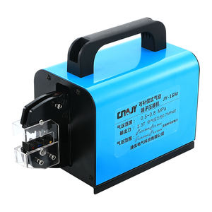 Machine de sertissage pneumatique SR-T16M pour 0.25 0.5 1.0 2.0 2.5 4.0 6.0 Sqmm ET Type bornes tubulaires isolées de style européen - Product Image 1