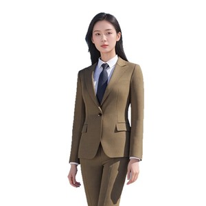 Women's Business Suit Set Full Sleeve Worsted Anti-Wrinkle Formal Wear For Office And Corporate Use - Product Image 5