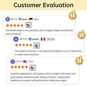 Pullman Loaf Pan bánh mì Pan với nắp cho nướng bánh mì nướng khuôn bánh sandwich nướng không dính Carbon thép nướng món ăn & chảo kim loại - Product Image 5