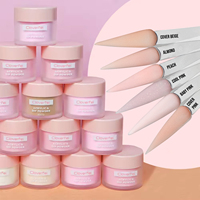 Offre Spéciale trempage poudre clair nu Nail Art Salon trempage poudre en gros acrylique trempage poudre ensemble