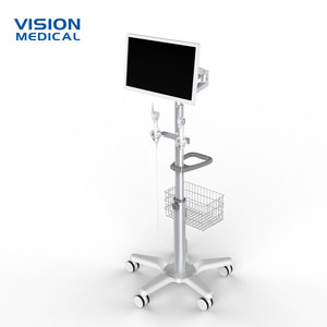Medische Apparatuur Ent Endoscopie Trolley Endoscopie Machine Ziekenhuis Tablet Winkelwagen Draagbare Kleur Ultrasound Mobiele Trolley - Product Image 2