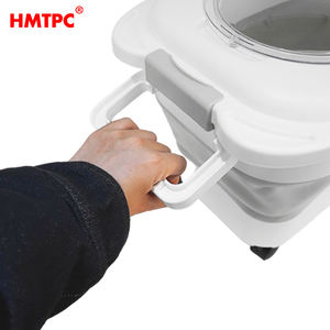 Çevre Dostu Evcil Hayvan Maması Saklama Kovası Plastik Hava Geçirmez Kapalı Kap 10kg Köpek Kedi Maması Düzenlemek ve Saklamak İçin - Product Image 2