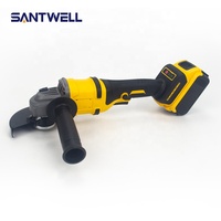 Kit Combinado Profesional de Llave de Impacto Inalámbrica sin Escobillas de 21V y Amoladora Angular, Juego de 2 Herramientas Eléctricas para Taller de Construcción