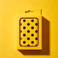 Boîte d'emballage personnalisée pour la vente au détail avec languette de suspension pour écouteurs, accessoires mobiles et présentation de produits électroniques