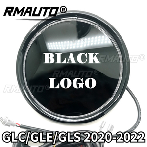 ไฟ LED คริสตัลสำหรับตกแต่งกระจังหน้ารถยนต์ โลโก้กลาง สำหรับ Mercedes Benz GLC GLE GLS X253 W166 X166 ปี 2015-2019 2020-2022 - Product Image 2