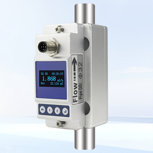 Medidores de Flujo Ultrasónicos Pequeños No Intrusivos RS485 4-20mA, Sensor de Flujo Ultrasónico de Tipo Abrazadera para Agua, Combustible y Productos Químicos - Product Image 1