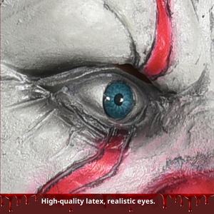 Máscara de Payaso de Látex para Halloween, Disfraz para Fiesta de Máscaras, Cosplay, Casco para Casa Embrujada, Capucha Aterradora RJMJ, Máscara de <span class=keywords><strong>Ghostface</strong></span> - Product Image 3