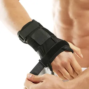 运动扭伤的可调腕支撑夹板骨折腕管