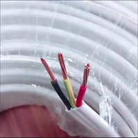Câble TPS 2 conducteurs plats avec terre et fil de construction, isolé en PVC, en cuivre toronné, certifié AS/NZS 5000.2, 450/750V