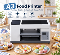 Imprimante jet d'encre CMYK entièrement automatique haute vitesse pour l'impression alimentaire sur biscuits, gâteaux, gaufrettes, papier, pour photos personnalisées DIY