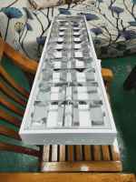 Plafonnier LED encastré ou en saillie 300*1200mm 600*600mm, luminaires LED à grille pour tubes