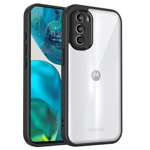 Para <span class=keywords><strong>Motorola</strong></span> <span class=keywords><strong>Moto</strong></span> <span class=keywords><strong>G52</strong></span> / <span class=keywords><strong>Moto</strong></span> G82 Funda Ultra delgada Suave TPU Marco Clear PC Hard Back Funda a prueba de golpes Coque Fundas - Product Image 3