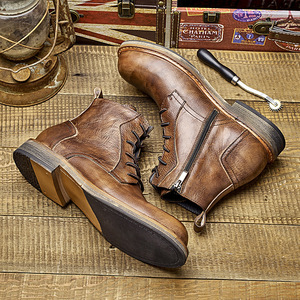 Zapatos Oxford de cuero genuino para hombre con suela de goma antideslizante y desodorante, ideales para uso en oficina y profesional. - Product Image 3